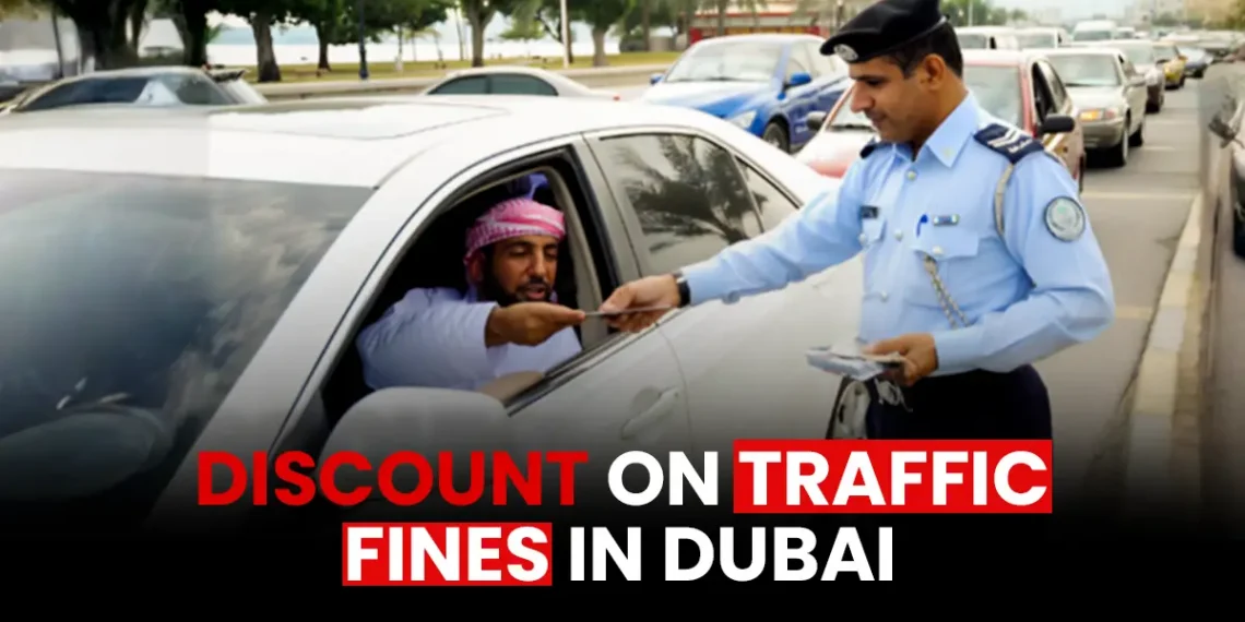 Discount on traffic fines in Dubai