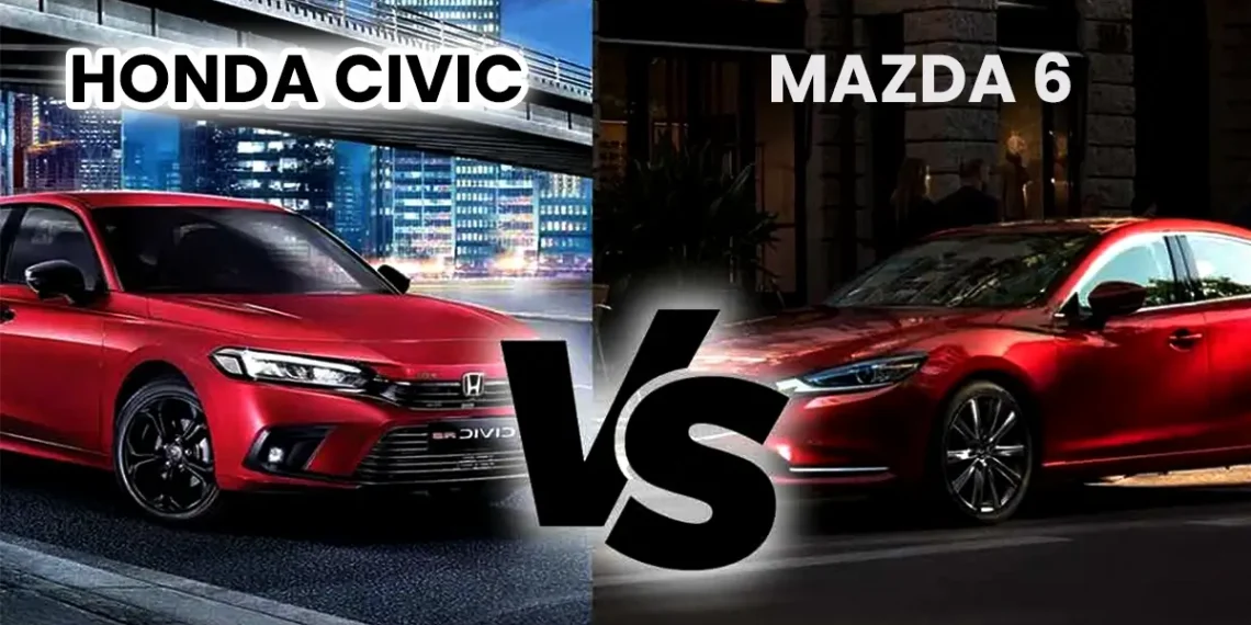 Honda Civic vs. Mazda 6