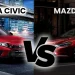 Honda Civic vs. Mazda 6