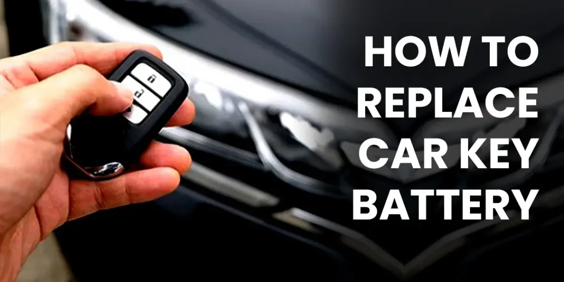 Learn how to replace a car key battery