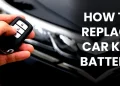 Learn how to replace a car key battery