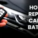 Learn how to replace a car key battery