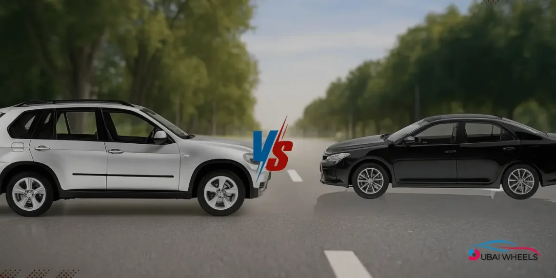 Sedan vs SUV in Dubai