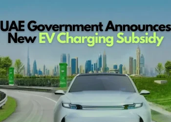 UAE Government Announces New EV Charging Subsidy