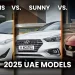 Yaris vs. Sunny vs. Accent (2025 UAE Models) Updated