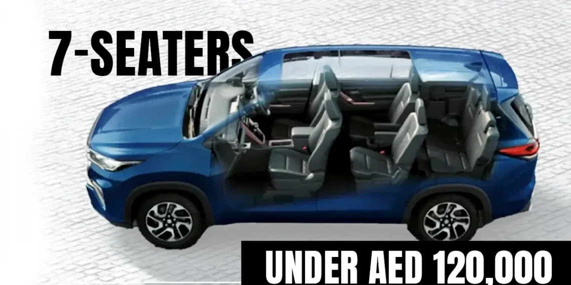 7-Seaters Under AED 120,000