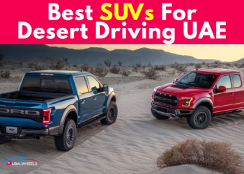 Best SUVs for Desert Driving UAE conquering golden dunes with power and comfort.