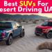 Best SUVs for Desert Driving UAE conquering golden dunes with power and comfort.