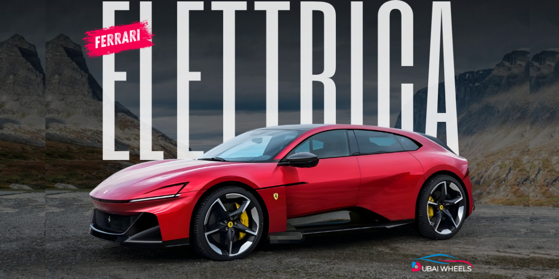 Ferrari Elettrica electric supercar showcasing Italian design, advanced performance, and sustainable innovation in the UAE.