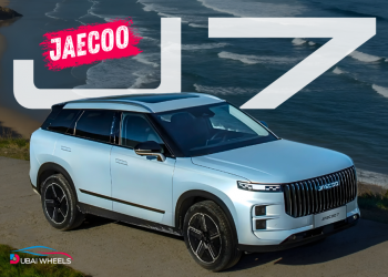Jaecoo J7 SHS Hybrid SUV showcasing futuristic design and hybrid efficiency in UAE