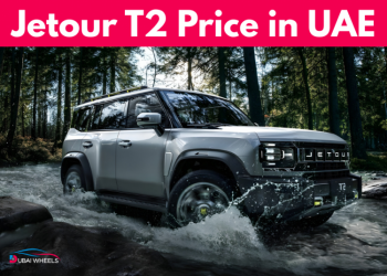 Jetour T2 price in UAE front view showing sleek SUV design