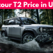 Jetour T2 price in UAE front view showing sleek SUV design