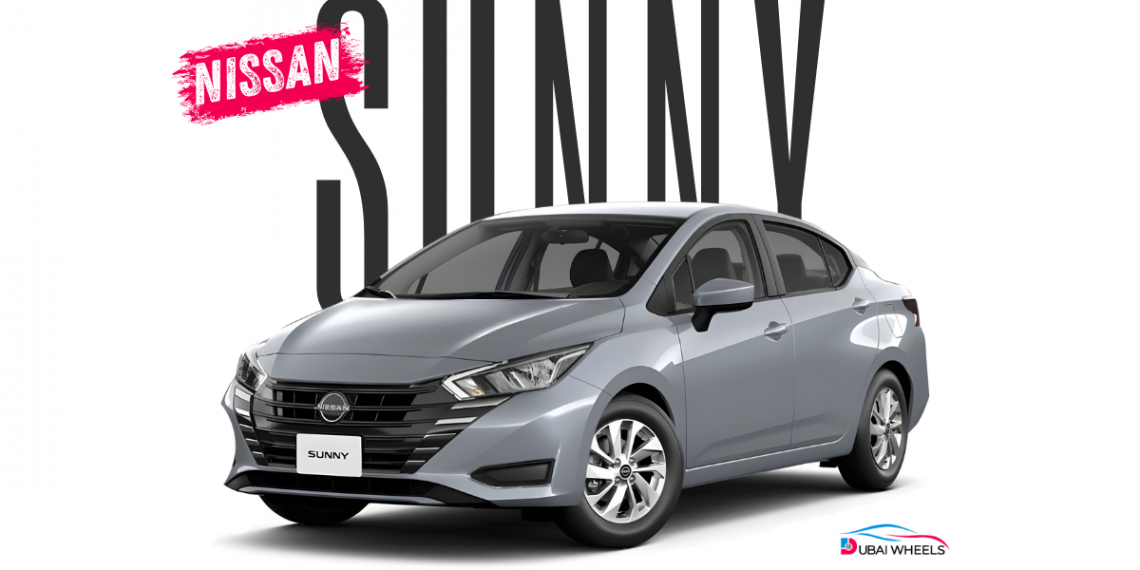 Nissan Sunny Price in UAE showcasing the 2025 fuel-efficient sedan popular for comfort and reliability.