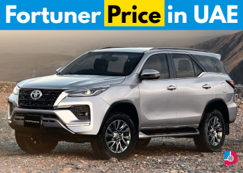 Toyota Fortuner Price in UAE — showcasing its stylish exterior, powerful off-road performance, and modern SUV design on Dubai roads.