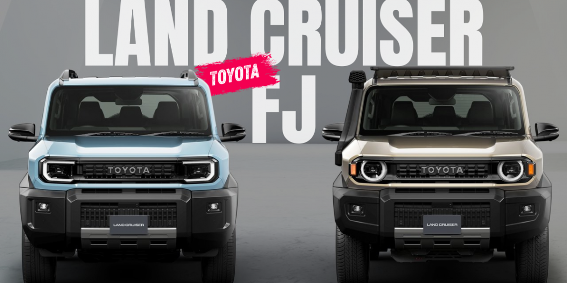 Toyota Land Cruiser FJ 2026 driving off-road in UAE desert