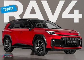 Toyota RAV4 2025 in UAE showing modern design, hybrid features, and premium interior.