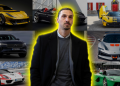 Zlatan Ibrahimovic’s Car Collection featuring Ferrari and Lamborghini supercars from his $4M luxury garage.