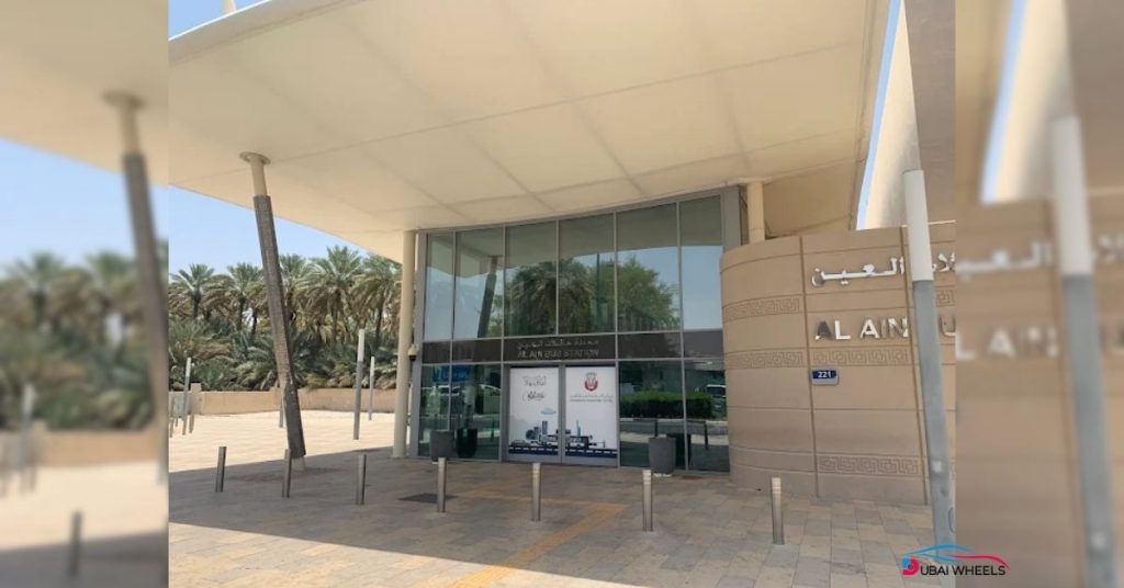 Al Ain Bus Station – central hub in Eastern UAE providing intercity bus services to Dubai, Abu Dhabi, Sharjah, and inner areas of Al Ain with clean and organized facilities.