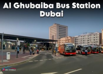 Al Ghubaiba Bus Station Dubai exterior showing bus platforms and passenger areas
