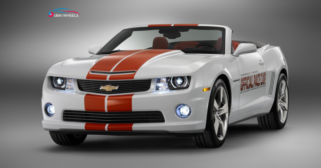 Chevrolet Camaro Indy 500 Pace Car 2011 from Donald Trump’s Car collection, showcasing American muscle and iconic racing style.