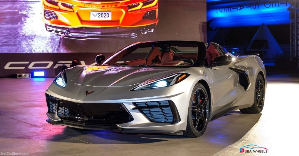 Chevrolet Corvette C8 Convertible in Dubai – luxury American sports car with powerful performance and sleek design