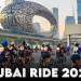 Cyclists enjoying Dubai Ride 2025 with Free Careem Bikes on Sheikh Zayed Road