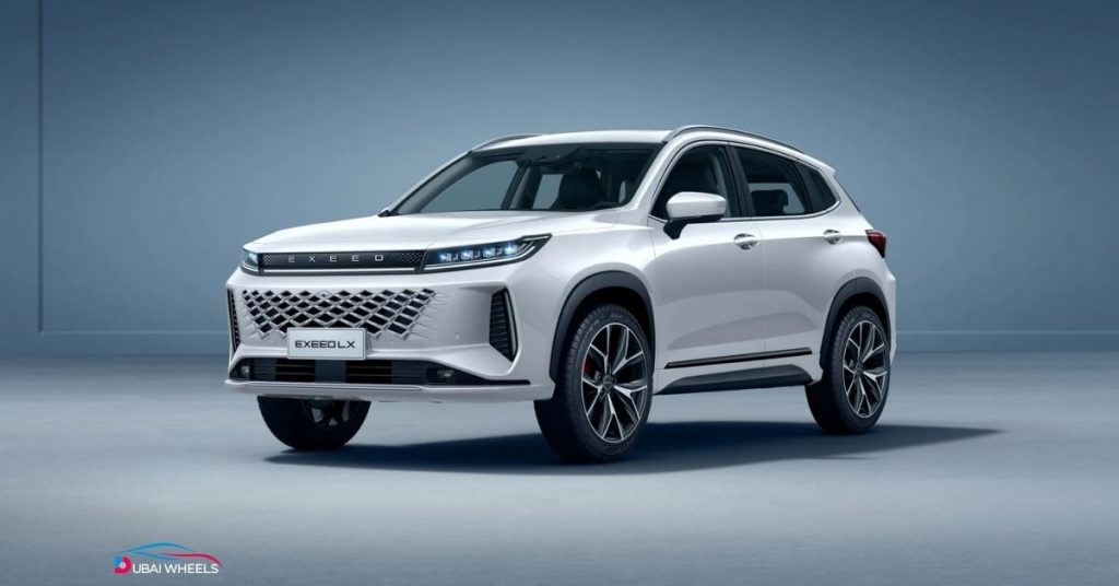 Exeed LX 2025 compact luxury SUV in UAE, designed for city driving with comfort, modern technology, and reasonable price