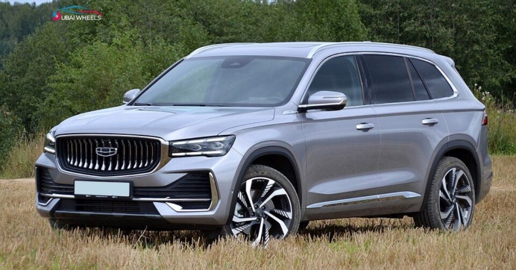 Geely Monjaro in the UAE 2025, premium midsize SUV with Japanese-inspired design, advanced features, and family-friendly comfort.