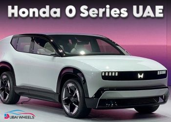 Honda 0 Series UAE 2026 electric car showcasing Thin, Light, Wise technology and futuristic design