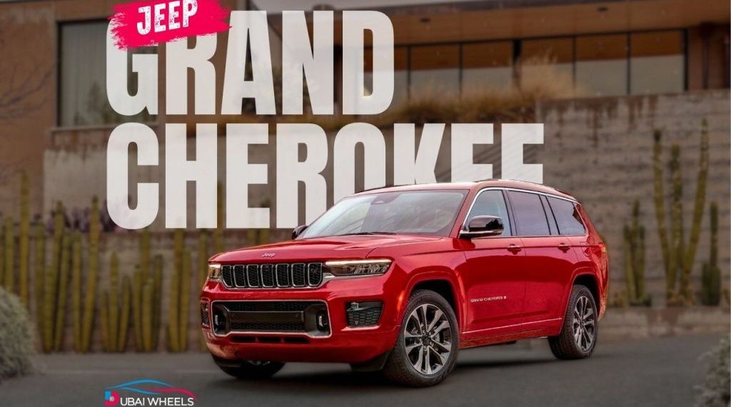 2025 Jeep Grand Cherokee UAE luxury SUV in desert with advanced off-road capabilities