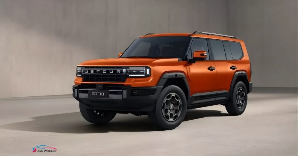 Jetour G700 in UAE – hybrid luxury SUV exterior highlighting premium design, performance, and advanced hybrid features