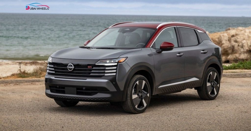 Nissan Kicks 2025 in UAE showcasing compact and urban-friendly SUV design, fuel-efficient engine, and modern connectivity features
