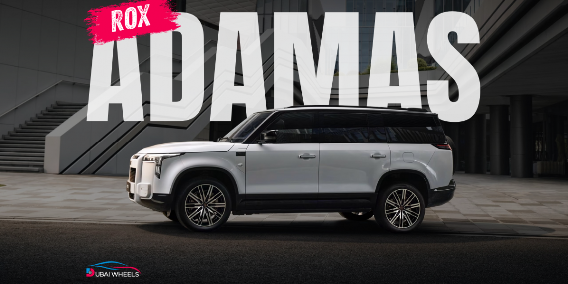 ROX Adamas luxury SUV launched in UAE showcasing bold design, hybrid power, and advanced AI features.