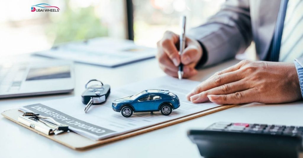 Step-by-step process for selling a car in UAE including car valuation, paperwork, online platforms, and RTA ownership transfer