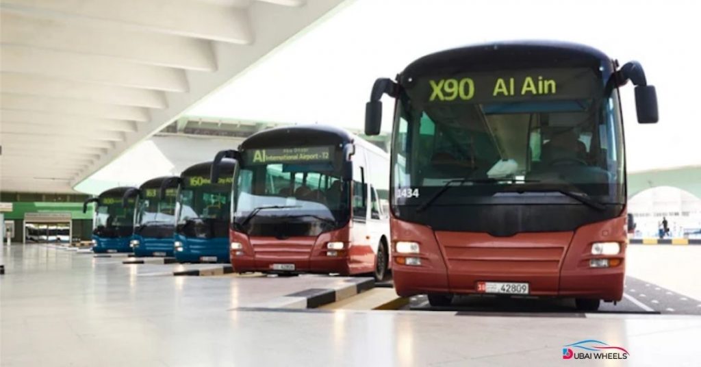 Key benefits of Sharjah & Al Ain Bus Stations in UAE – frequent intercity bus connections, affordable fares, clean waiting areas, and easy access to shopping and services.