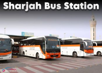 A view of Sharjah bus stations including Al Jubail and Muwaileh showing modern facilities, routes, and intercity buses in 2025.