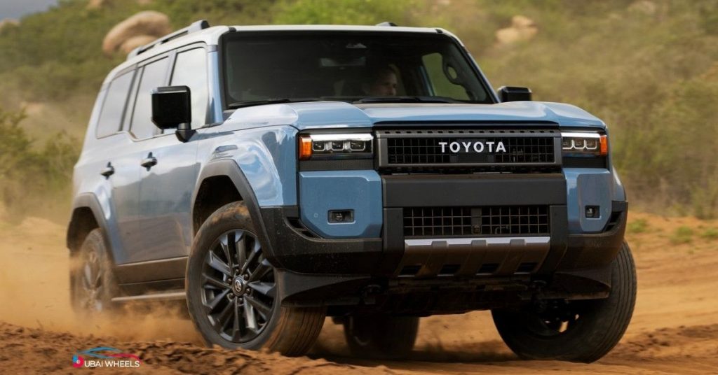 Toyota Prado UAE 2025 mid-size SUV, affordable off-roader with strong performance and good resale value