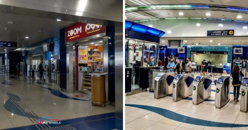 Union Bus Station Dubai facilities – Air-conditioned waiting bays, ticketing machines, Nol card services, and easy metro-bus accessibility