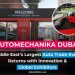 Automechanika Dubai 2025 at Dubai World Trade Centre showcasing EVs, AI diagnostics, and sustainable automotive solutions
