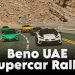 Beno UAE Supercar Rally 2025 luxury supercars convoy in Dubai