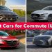 Best Cars for Daily Commute in UAE including Toyota Corolla, Honda City, and Hyundai Elantra driving in Dubai city roads