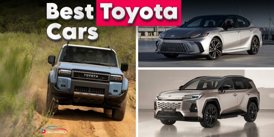 Best Toyota Cars in UAE 2025 including SUVs, Sedans, and Hybrids for Dubai and Abu Dhabi drivers