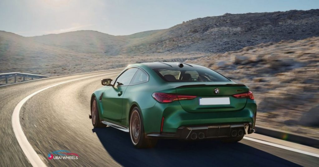 BMW M4 UAE 2025 showcasing adaptive suspension technology for smooth and controlled ride on Dubai and UAE roads