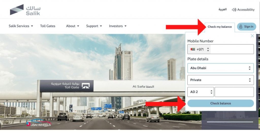 Check Salik balance in UAE in real-time using the official Salik App with instant recharge and low-balance alerts.