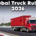 Dubai truck rules 2026 enforcement on Emirates Road for safer highways and reduced congestion