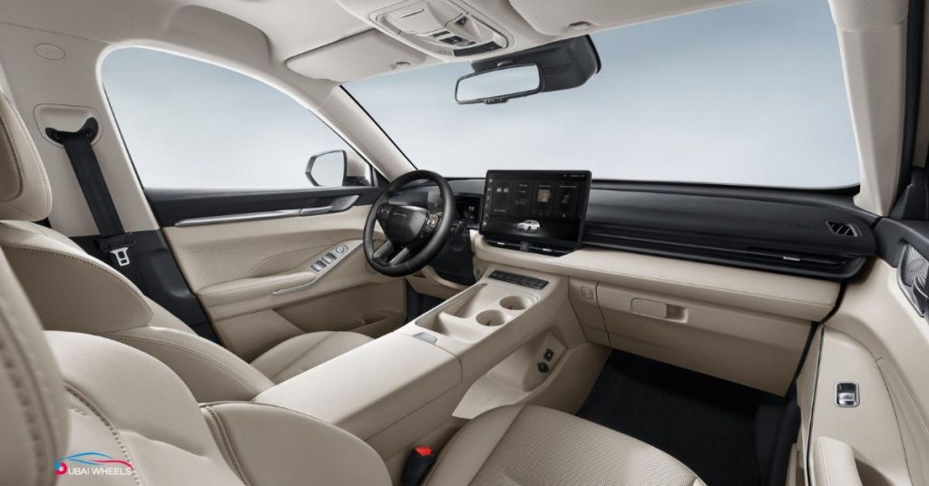 Haval H6 interior UAE – modern dashboard, spacious seats, and tech features for city and family driving