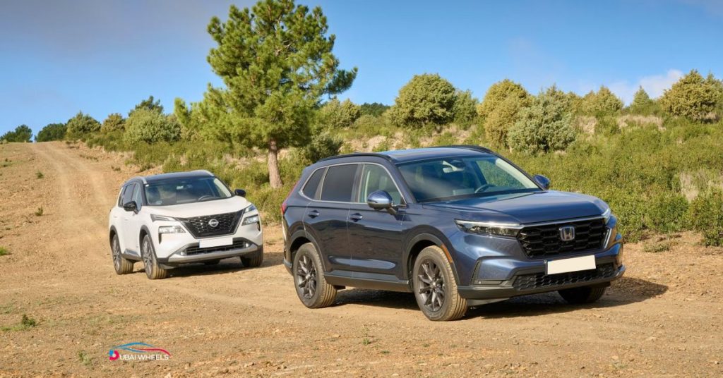 Final verdict comparison of Honda CR-V vs Nissan X-Trail UAE 2025 showing comfort, safety, space, and value