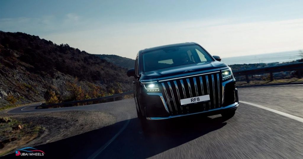 JAC RF8 hybrid MPV UAE – spacious family car with plug-in hybrid technology