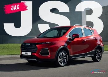 2025 JAC S3 UAE parked on Dubai road, compact SUV for families and first-time buyers