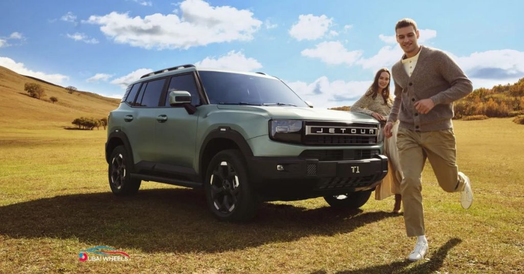 Jetour T2 2025 in Abu Dhabi showing exceptional value, modern features, 4WD performance, heat resistance, and family-friendly SUV capabilities